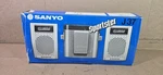 Vinatge J 37 Sanyo Sportster Portable Speakers & Battery Case Minty Condition. Fixed Price $29.99.