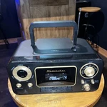 Studebaker SB2135BTBG Bluetooth Portable Cd Player Am/fm Radio And Cassette. Fixed Price $80.00.