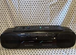 Vintage Sanyo MW708 Boombox Am Fm Stereo Dual Cassette Tape Recorder 1989. Fixed Price $34.95.