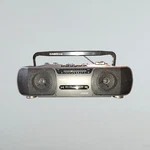 Boombox Casio CP-80 Radio, Cassette Player. Orig Unit Removed For Testing. Fixed Price $89.00.