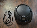 Lonpoo LP-D03 Black Portable Cd MP3 Radio Player Boombox. Fixed Price $12.99.