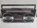 Magnavox 8050 Boombox Am/fm Radio Cassette Recorder(only Works). Fixed Price $75.00.