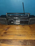 Magnavox 3330/37 Am/fm Cd Cassette Boombox 5-BAND Graphic Eq Mic Black. Fixed Price $29.99.