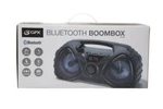 Gpx BB200B Bluetooth Rechargeable Boombox Stereo Radio Color Changing Lights. Fixed Price $60.99.
