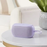 Onn. Small Rugged Speaker With Bluetooth, Waterproof, Purple AALAV100081918. Fixed Price $18.55.