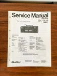Quasar / Technics GX-3629 Radio Cassette Service Manual *original*. Fixed Price $19.97.
