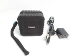Isound Durawaves Rugged Water-resistant Rechargeable Bluetooth Speaker Black. Fixed Price $17.95.