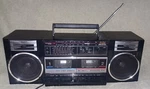 Fisher PH-W702 Dual Cassette/tape Am/fm Radio/boombox Stereo Detachable Speakers. Fixed Price $34.99.
