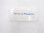 Dinofire Wireless Presenter Rf 2.4GHZ Powerpoint Clicker W/remote Black. Fixed Price $19.54.