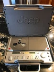 Untested Vintage Jeep Electronics Z-case Portable Stereo ZC-PSB-9. Fixed Price $200.00.