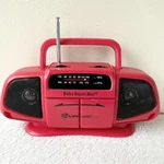 Lifelong Mini Baby Boom Box 2225 Am/fm Portable Radio Vintage Red. Fixed Price $24.99.