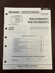 Sharp WQ-CH600 WQ-CH1000 Cassette Tape Cd Boombox Service Manual Vintage Oem. Fixed Price $19.99.