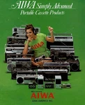 High-res Scans Of Aiwa 1982 Portable Cassette Products CA-W10 CS-880 Brochure. Fixed Price $26.99.