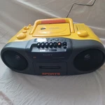 Sony Sports Boombox 1990S CFD-970 Water Resistant Cd Cassette Radio Ac Adapter. Fixed Price $224.00.