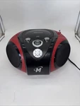 Memorex MP3844 Red Digital Cd Boombox Tested Works Great Cord Handle. Fixed Price $37.50.