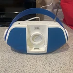 Ilive Portable Docking System IBR2807DP Blue Am/fm Radio Boombox & Ipod. Fixed Price $16.40.