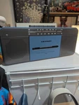 Crosley Model CT101 Cassette Am/fm Radio Bluetooth *blue*. Fixed Price $39.99.