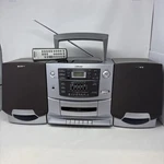 Vtg Sony CFD-Z550 Boombox Portable Cd Cassette Radio Stereo Remote Read. Fixed Price $88.95.