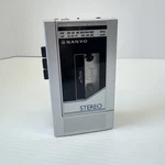 Vintage Sanyo M-G27 Portable Am/fm Radio Cassette Player Belt Clip Tested Works. Fixed Price $39.84.
