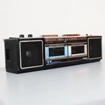 National RX-FW17 Retro Radio Cassette Player Blue Accent Used Vintage 80S. Fixed Price $307.63.