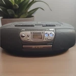 Jvc RC-QW20 Stereo Radio Cassette Cd Player Boombox Am/fm Tested Works Vintage. Fixed Price $74.99.