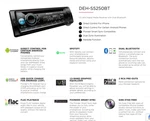 Pioneer DEH-S5250BT Shortwave Bluetooth Fm Am Sw Rds Usb Ipod Car Stereo Radio. Fixed Price $499.99.