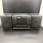 Vtg Sony CFD-550 Boom Box Double Cassette Cd Player Am Fm Radio Detach Speakers. Fixed Price $89.99.