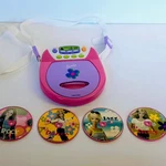 Barbie Portable Player 2000 Mattel Pink Kids Works Battery Tested 4 Cds Toy. Fixed Price $30.00.