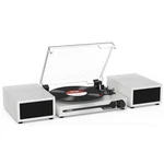 Vinyl Record Player With External Speakers Bt 5.3 Wireless Turntable Portable.... Fixed Price $180.46.