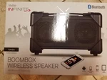 Vivitar Infinite Bluetooth Boombox Wireless SPEAKER,V143BT-BLK-KM Raven. Fixed Price $50.00.
