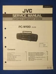 Jvc PC-W100 Cassette Portable Service Manual Factory Original The Real Thing. Fixed Price $16.11.
