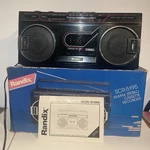 Vintage Randix SCR-5195 Stereo/radio/boom Box/cassette Player Manual &. Fixed Price $90.00.