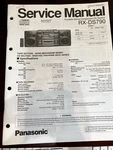 Panasonic RX-DS790 RXDS790 Service Manual From The Usa **original** 4078 4214. Fixed Price $24.99.