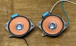 Vintage Lasonic TRC-920 Tweeter Speakers Pair 4 Ohm 5W. Fixed Price $50.00.