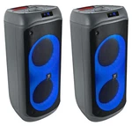(2) Rockville Bass Party 8 Rechargeable Speakers W/bluetooth Wireless Link. Fixed Price $394.90.