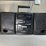 Vtg Fisher PH-D650 Stereo Boombox CASSETTE/6 Disc Cd Radio Tested Works. Fixed Price $75.00.