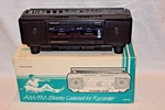Vintage Realistic Am/fm Stereo Duel Cassette Recorder Boombox SCR-39 14-757. Fixed Price $89.99.