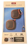Blue Tooth Speakers Ion Rocker 2-PACK Magnetic Mount IPX5 Water-resistant. Fixed Price $29.00.