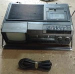 Montgomery Ward Gen 11189A Tv/am-fm Radio Cassette Recorder Made In Japan 1980. Fixed Price $44.99.