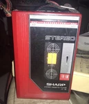 Sharp JC-25 (s) Stereo Cassette Player Walkman Red Parts. Fixed Price $39.99.