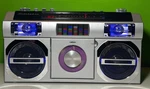 Studebaker SB2145 Retro Street Portable Bluetooth Boombox - Silver Read. Fixed Price $78.29.