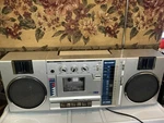 Sharp Model GF-7200 Boombox Radio Cassette Player Parts/repair Works. Fixed Price $60.00.
