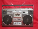 Vintage Hitachi TRK-8280 Radio Cassette Recorder Boombox Maintenance Completed. Fixed Price $650.00.