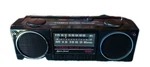 Vintage Lenoxx Sound PR-55 Radio Boom Box Portable Black. Fixed Price $39.99.