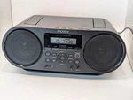 Sony ZS-RS60BT Cd Boombox Bluetooth Am/fm Radio Usb Mega Bass Tested & Working. Fixed Price $55.00.