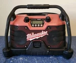 Milwaukee Job Site Portable Radio Powered By Rockford Fosgate #49-24-0200. Fixed Price $100.00.