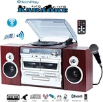 Techplay Karaoke Enabled, 30W Rms, Turntable, Nfc Bluetooth, Double Cassette .... Fixed Price $315.39.
