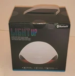 Coby 3 Color Light Up Bluetooth Stereo Dome Speaker Unused In Sealed Box. Fixed Price $20.99.
