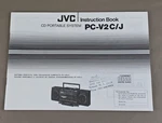 Jvc Cd Portable System PC-V2C/J Service Manual D-2919. Fixed Price $54.95.