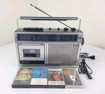 Hitachi TRK-5620H Am/fm Radio Cassette Recorder Vintage Boombox Works + 4 Tapes. Fixed Price $79.99.
